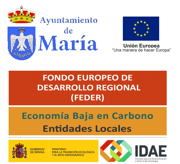 MEJORA DE LA EFICIENCIA ENERGÉTICA DEL ALUMBRADO PÚBLICO DEL MUNICIPIO DE MARÍA FASE 2